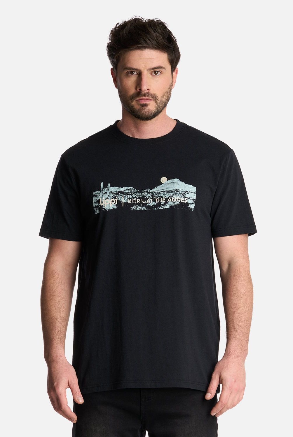 LIPPI - Polera Manga Corta Outdoor Algodón Orgánico Hombre Lippi