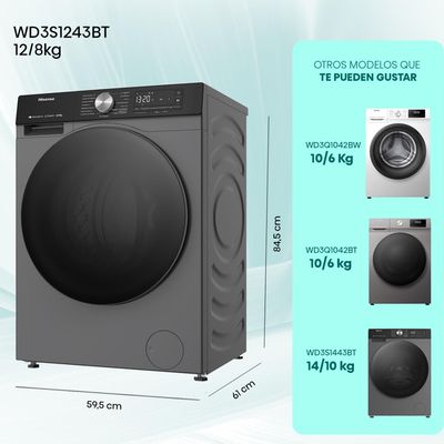 Imagen 2 del producto Lavadora - Secadora 12/8 Kg WD3S1243BT