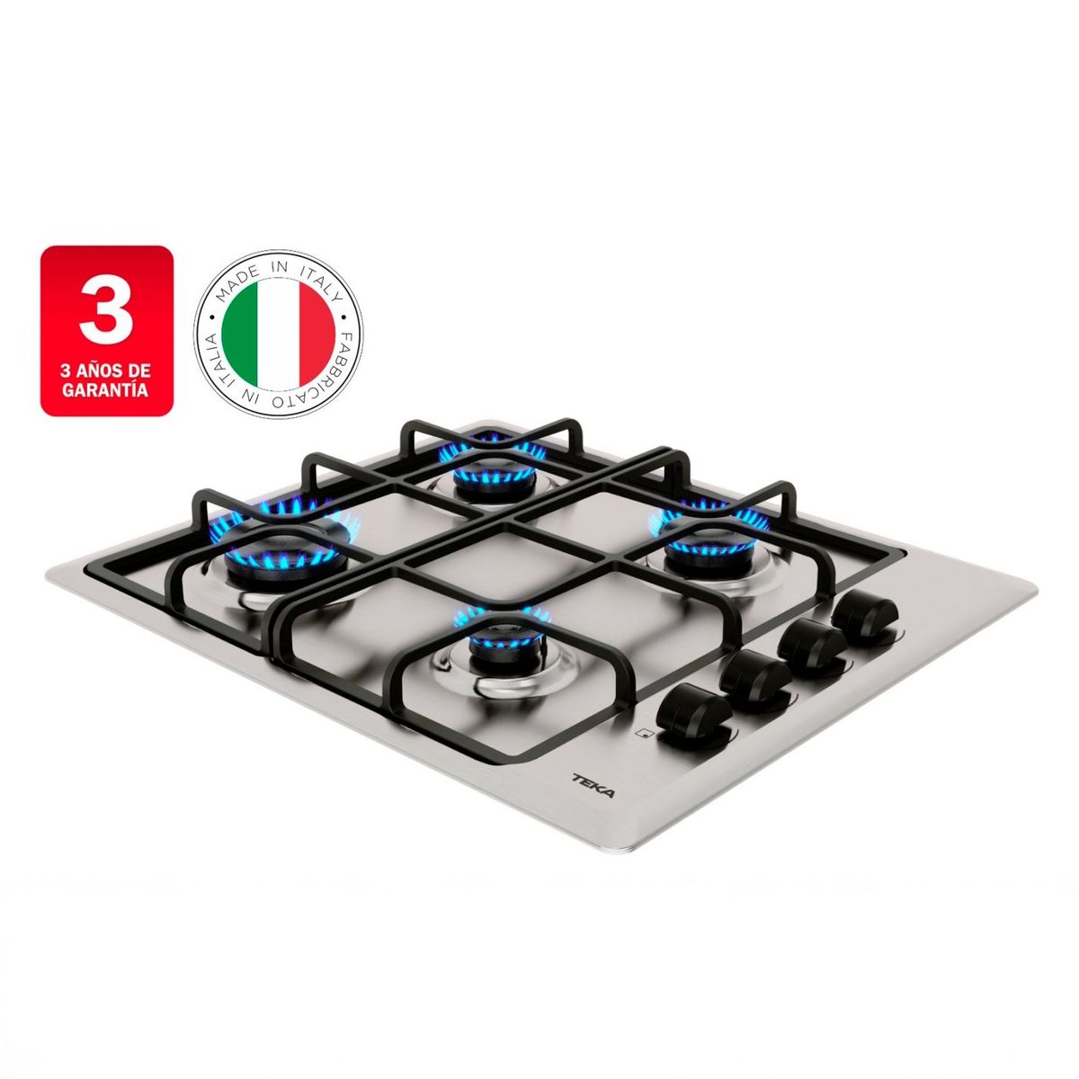 TEKA - Encimera Hlx 640 Kba1C I 4Quemadores Teka