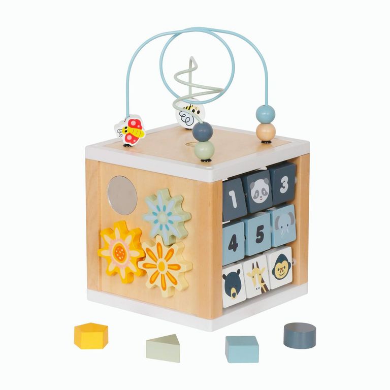 Didactico Cubo De Actividades Montessori