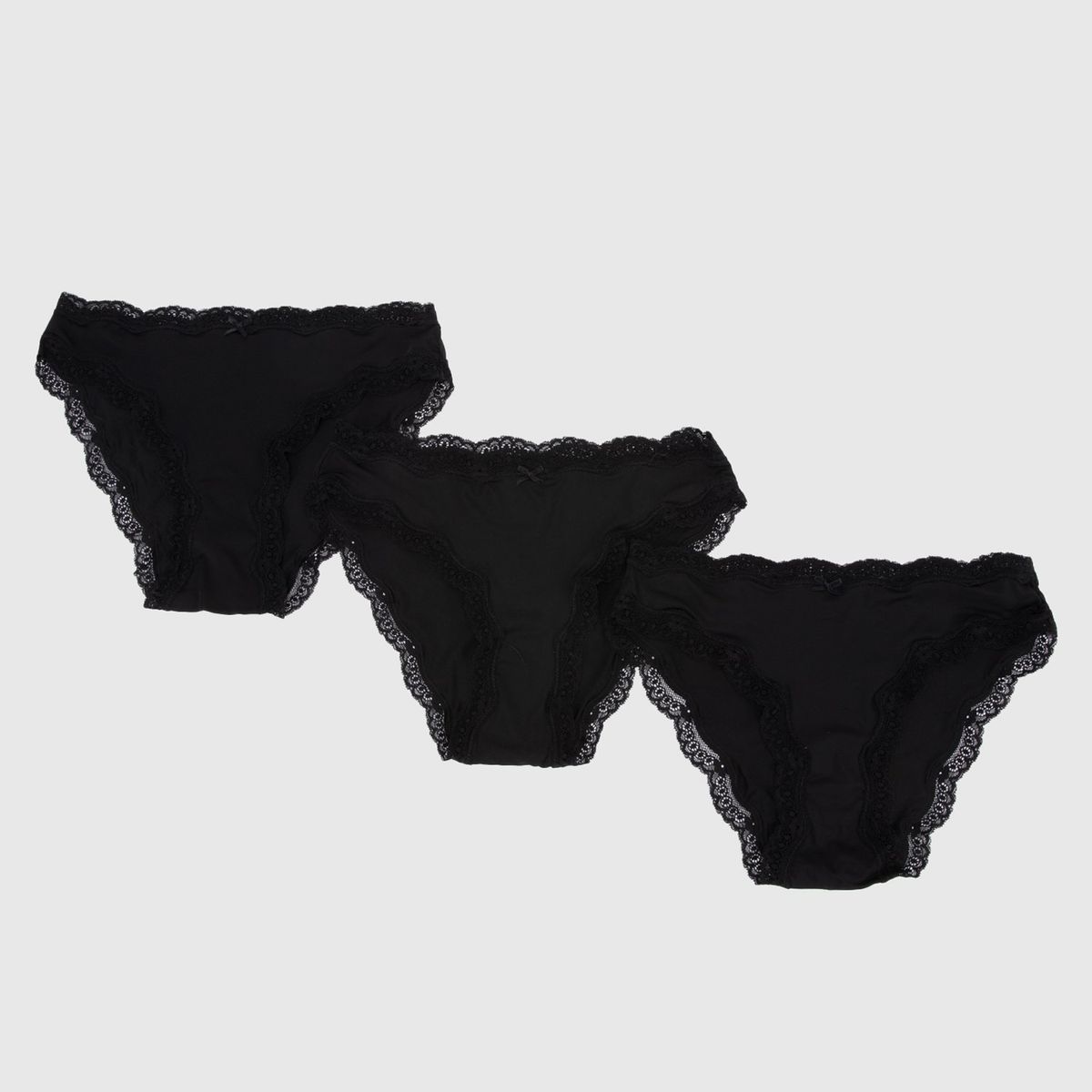 ETAM - Pack 3 Calzones Slip Jim Encaje Mujer Etam