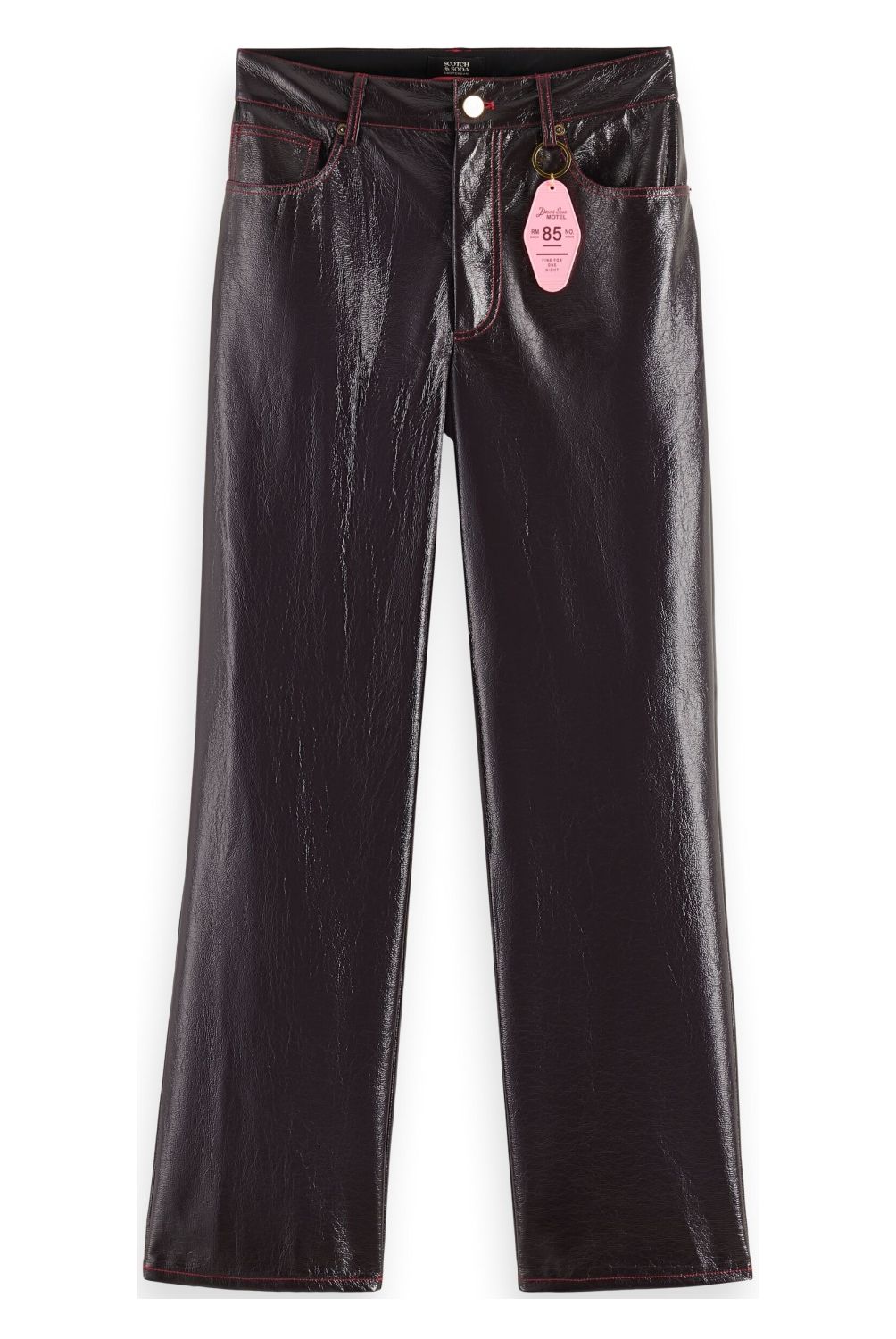 SCOTCHSODA - Pantalón Eco Cuero Mujer Scotchsoda