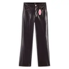 SCOTCHSODA - Pantalón Eco Cuero Mujer