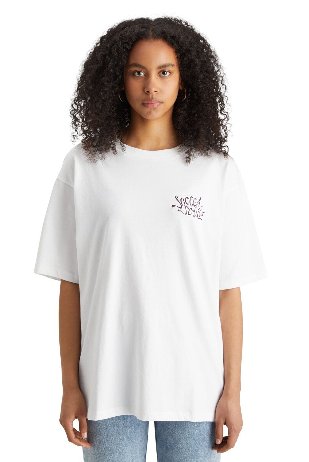 SCOTCHSODA - Polera Oversized Mujer Scotchsoda