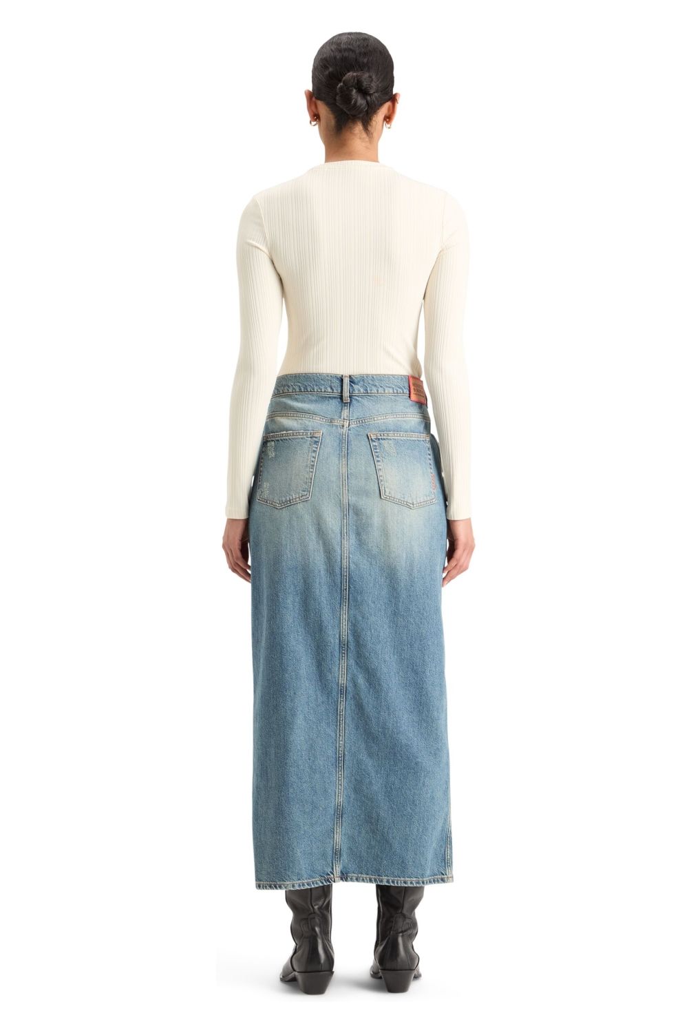 SCOTCHSODA - Falda Denim Mujer Scotchsoda