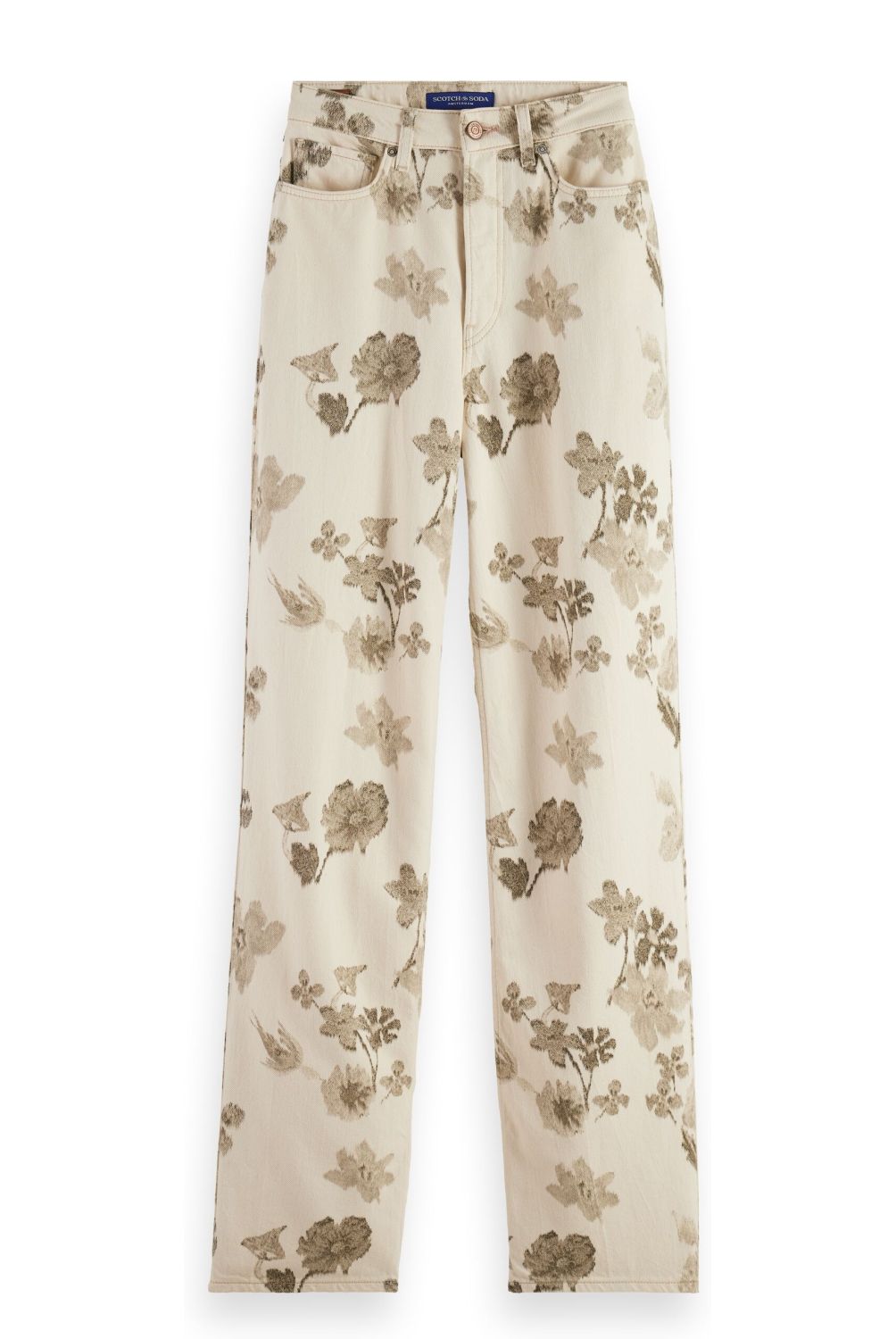 SCOTCHSODA - Jeans Estampado Mujer Scotchsoda
