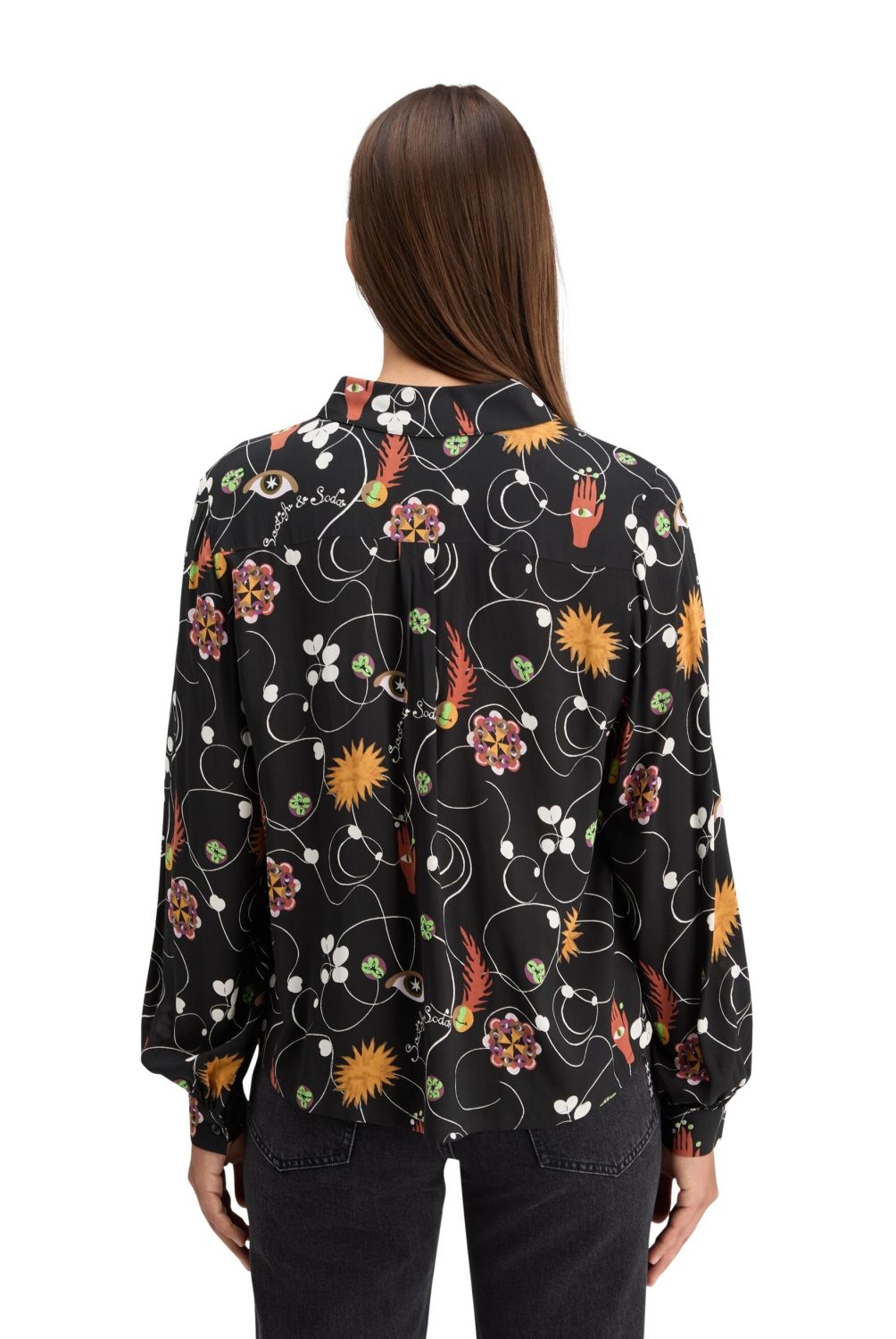 SCOTCHSODA - Blusa Estampada Mujer Scotchsoda