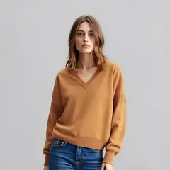 SCOTCHSODA - Sweater Cuello En V Mujer