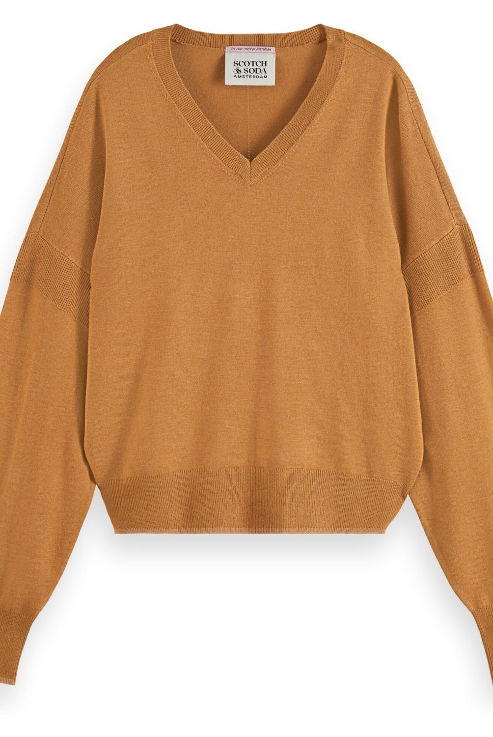 SCOTCHSODA - Sweater Cuello En V Mujer Scotchsoda