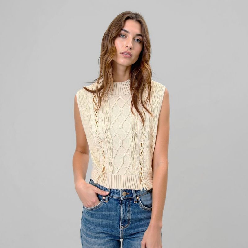 SCOTCHSODA - Sweater Vest Mujer Scotchsoda