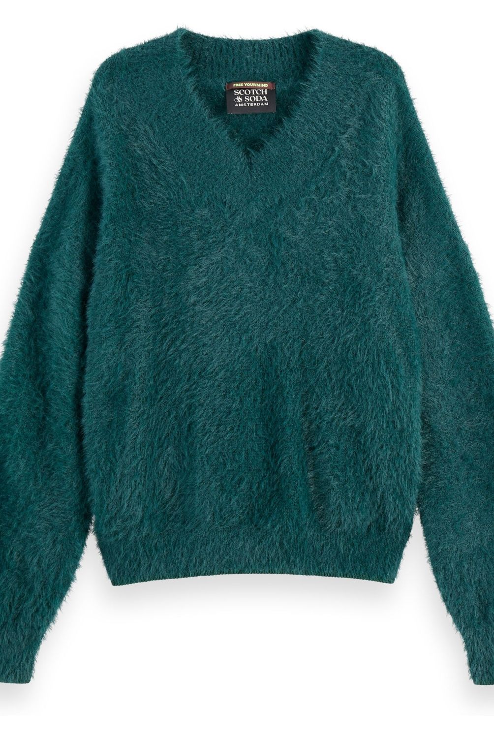 SCOTCHSODA - Sweater Cuello En V Mujer Scotchsoda