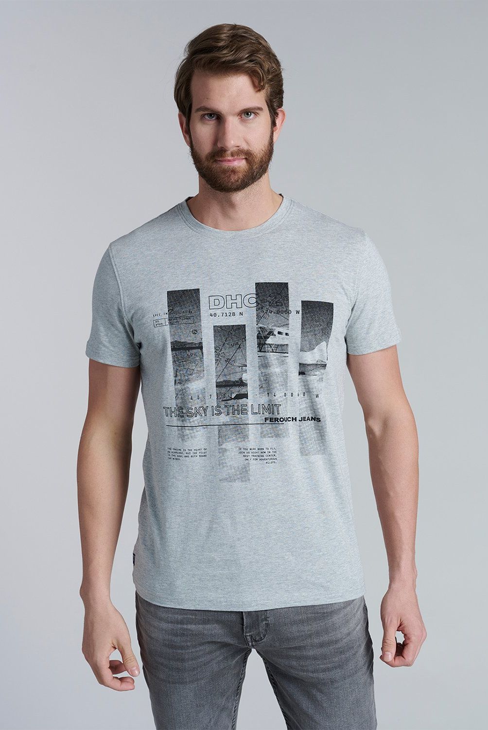 FEROUCH - Polera Manga Corta Algodón Hombre Ferouch