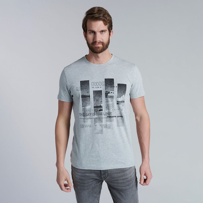 FEROUCH - Polera Manga Corta Algodón Hombre Ferouch