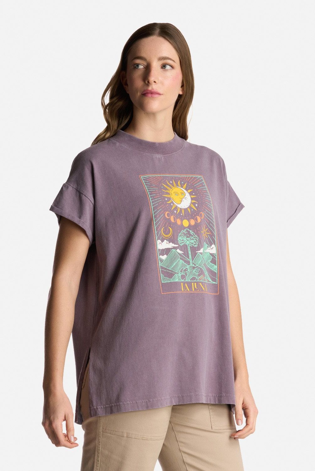 HAKA HONU - Polera Manga Corta Algodón Orgánico Regular Fit Mujer Haka Honu