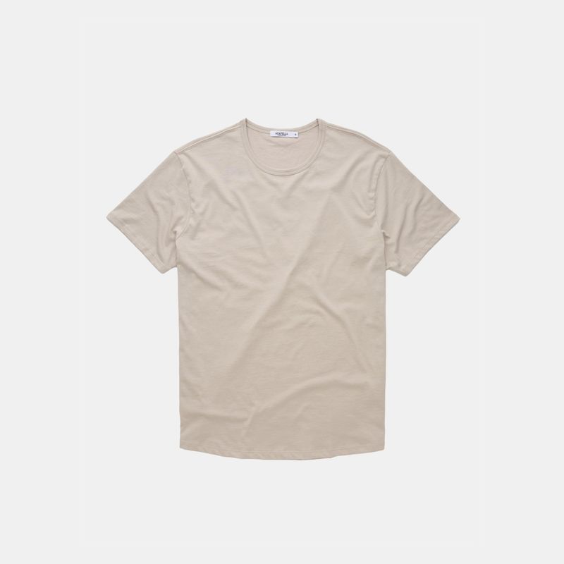 ACAPELLA - Polera Manga Corta Pima Curved Hombre Acapella