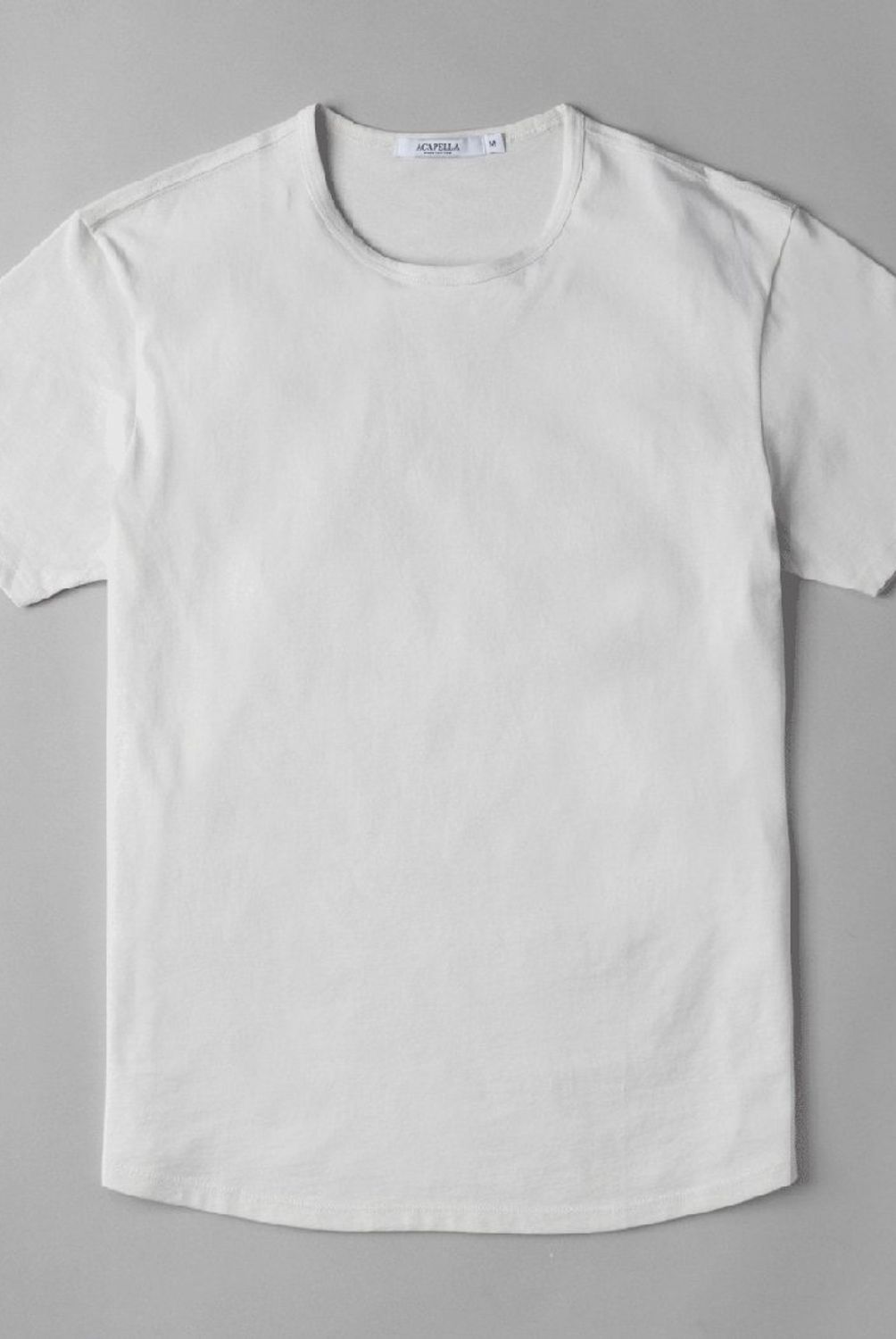 ACAPELLA - Polera Manga Corta Pima Curved Hombre Acapella