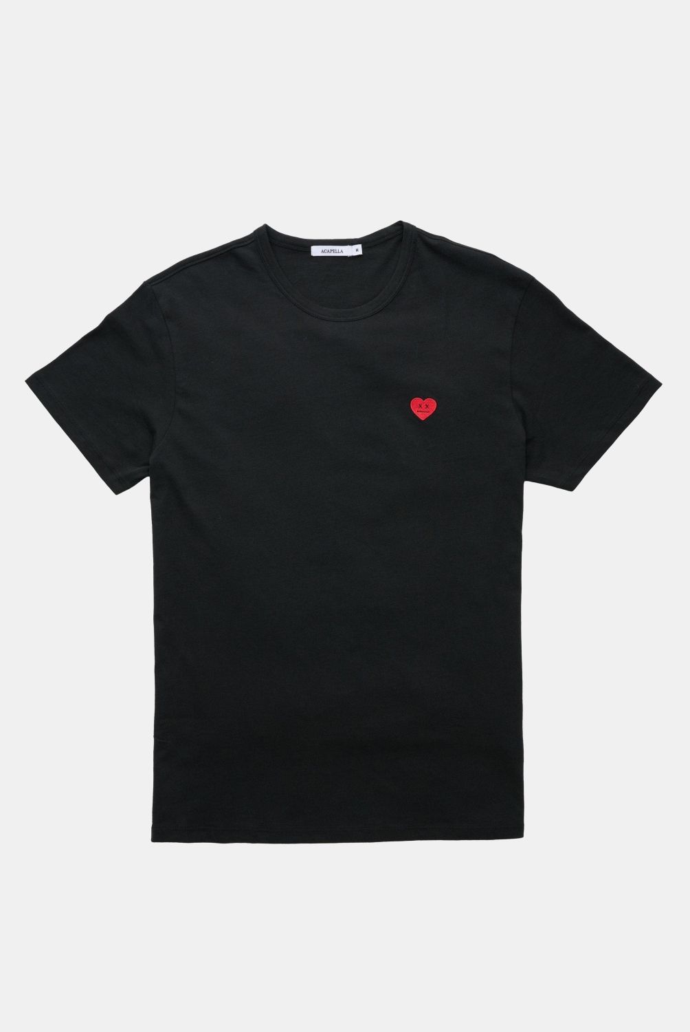 ACAPELLA - Polera Manga Corta Heart Face Tee Hombre Acapella