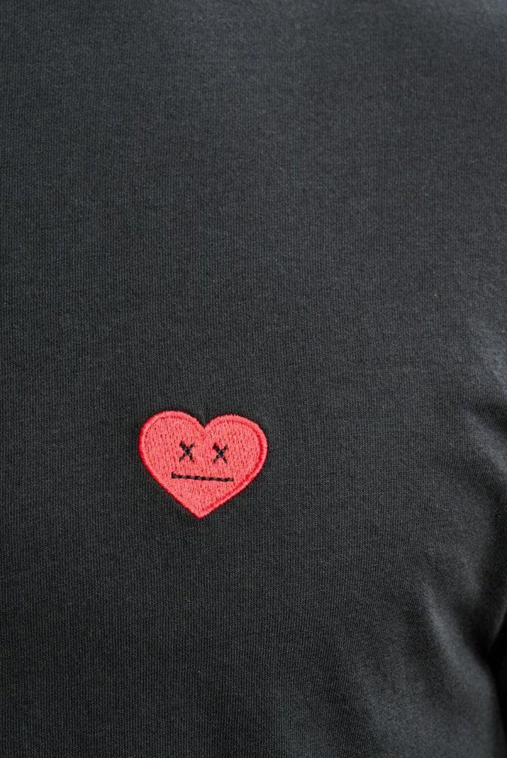 ACAPELLA - Polera Manga Corta Heart Face Tee Hombre Acapella