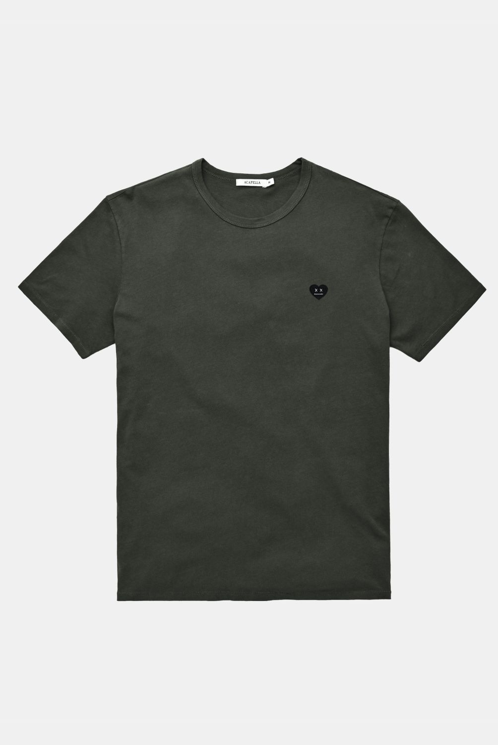 ACAPELLA - Polera Manga Corta Heart Face Tee Hombre Acapella