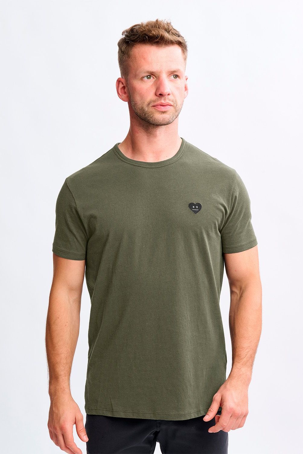 ACAPELLA - Polera Manga Corta Heart Face Tee Hombre Acapella