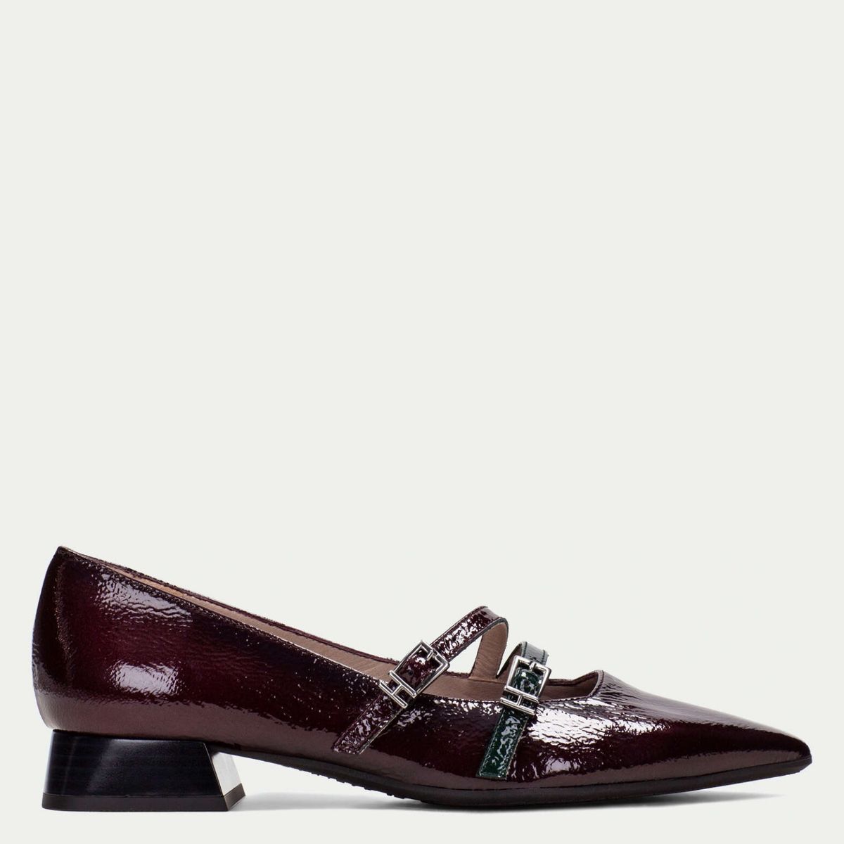 HISPANITAS - Zapato Casual Mujer Cuero Rojo Hispanitas