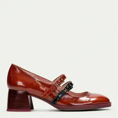 HISPANITAS - Zapato Casual Mujer Cuero Café