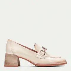 HISPANITAS - Zapato Casual Mujer Cuero Blanco