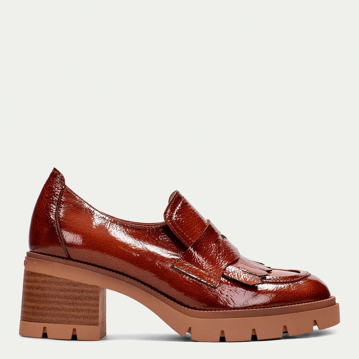 HISPANITAS - Zapato Casual Mujer Cuero Café Hispanitas