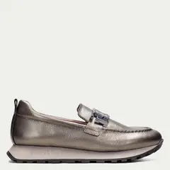 HISPANITAS - Zapato Casual Mujer Cuero Gris