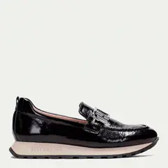 HISPANITAS - Zapato Casual Mujer Cuero Negro