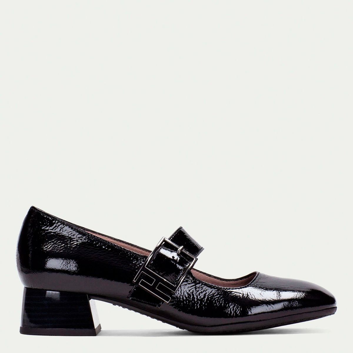 HISPANITAS - Zapato Casual Mujer Cuero Negro Hispanitas