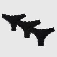 Pack 3 Calzones Tanga Jim Mujer