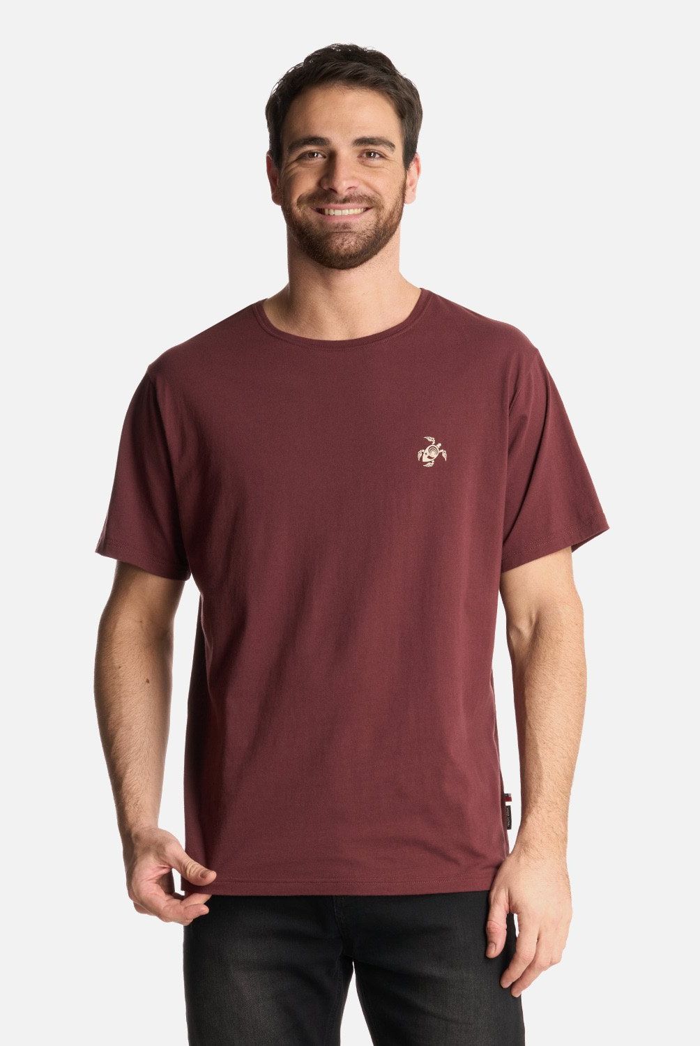 HAKA HONU - Polera Manga Corta Algodón Orgánico Regular Fit Hombre Haka Honu