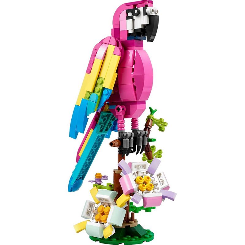 LEGO - Loro Rosa Exotico Lego