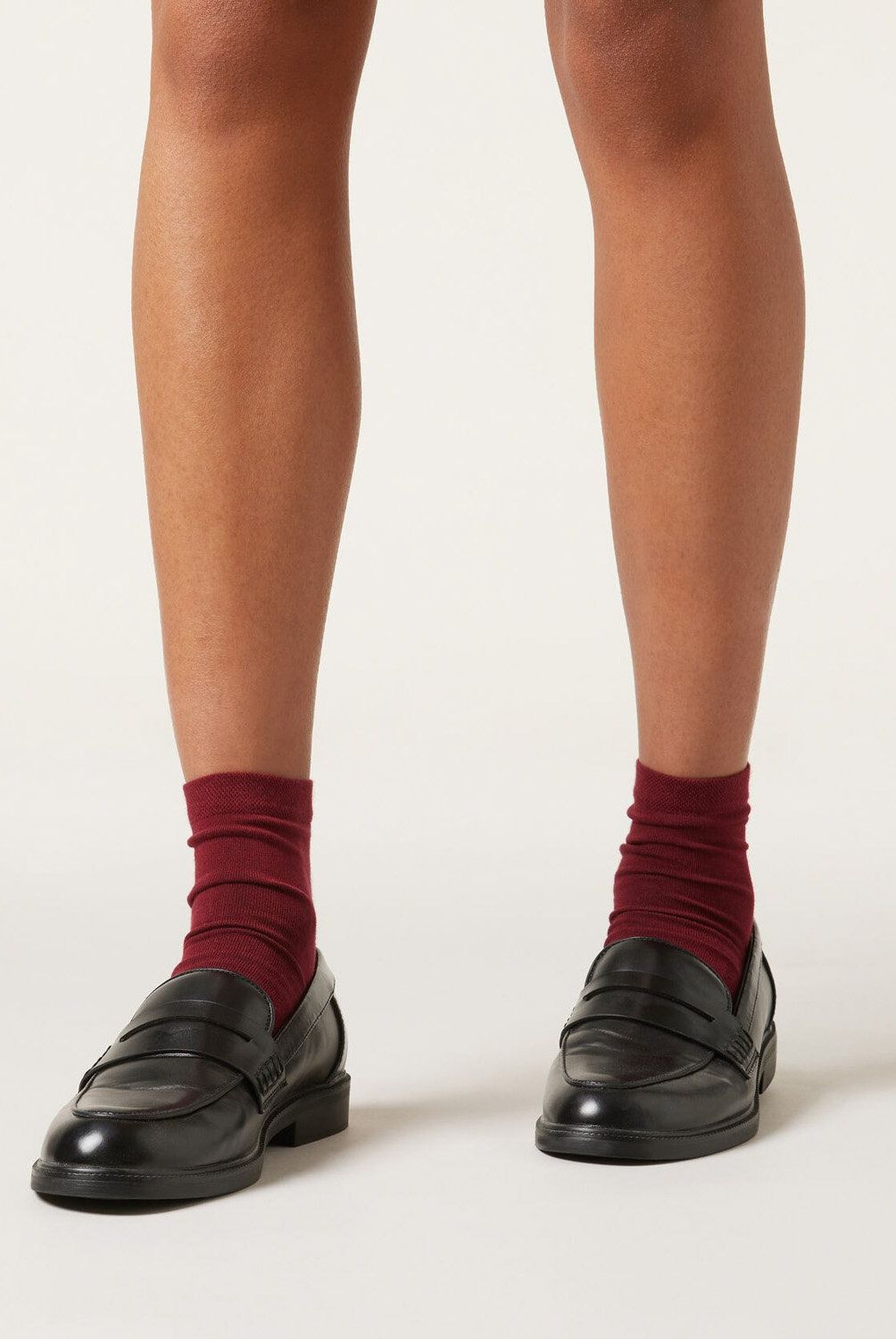 CALZEDONIA - Calcetines Cortos con Borde Rematado Mujer Calzedonia