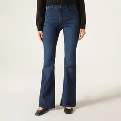 CALZEDONIA - Jeans Elásticos Acampanados Mujer