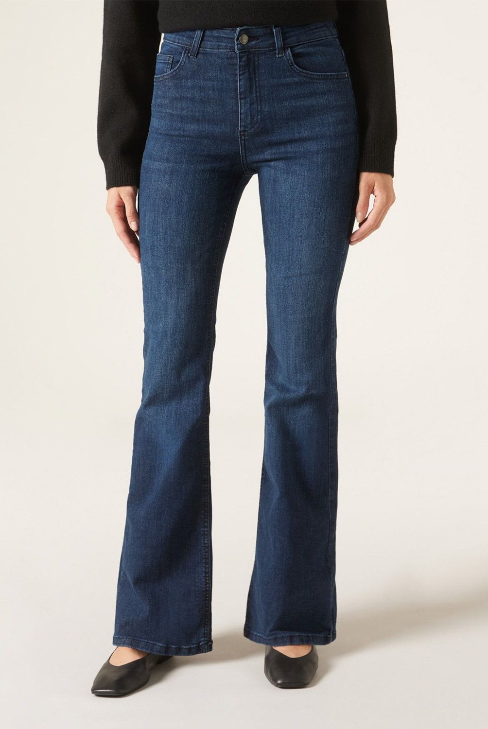 CALZEDONIA - Jeans Elásticos Acampanados Mujer Calzedonia