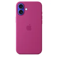Carcasa de Silicona con MagSafe iPhone 16 Plus Fucsia