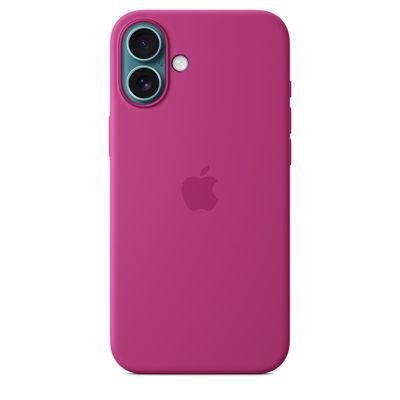 Imagen 2 del producto Carcasa de Silicona con MagSafe iPhone 16 Plus Fucsia