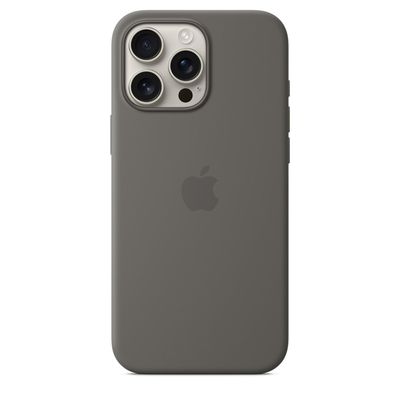Imagen 2 del producto Carcasa de Silicona con MagSafe iPhone 16 Pro Max Gris