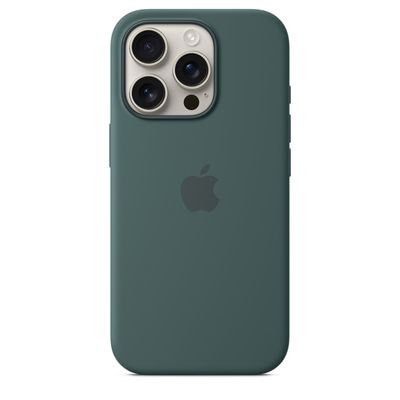 Imagen 2 del producto Carcasa de Silicona con MagSafe iPhone 16 Pro Verde