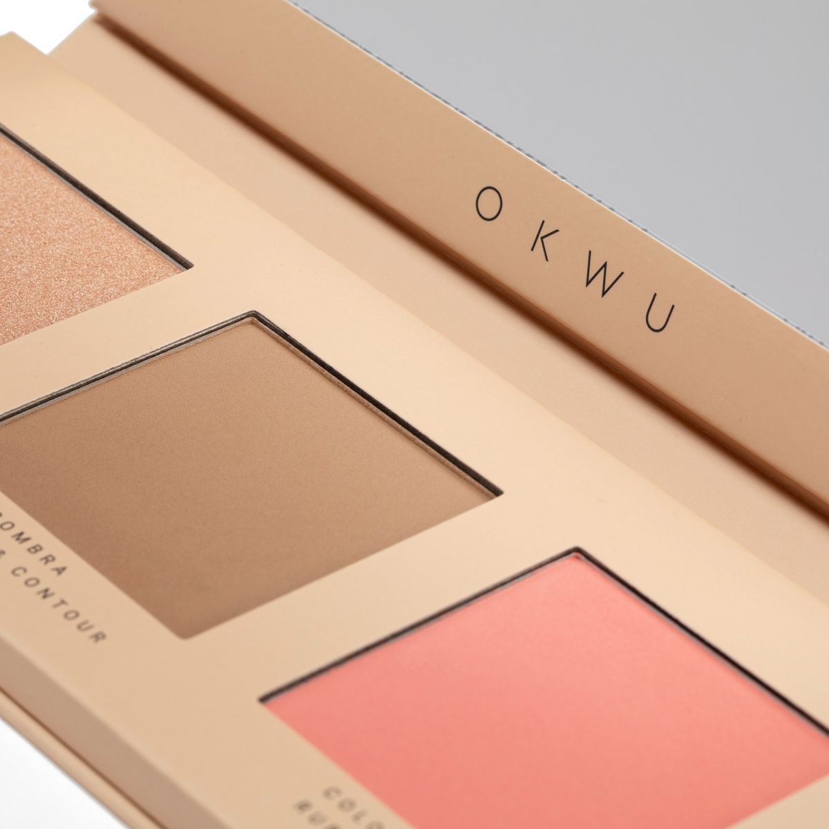 OKWU - Set Paleta Colores Naturales + Brocha Okwu