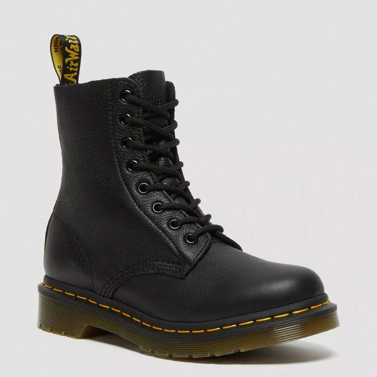 DR MARTENS - 1460 Pascal Virginia Botín Mujer Cuero Negro Dr Martens
