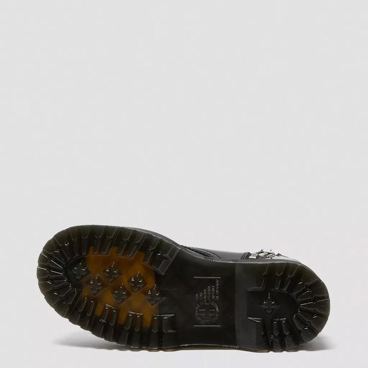 DR MARTENS - Jadon Max Botín Mujer Cuero Buttero Negro Dr Martens