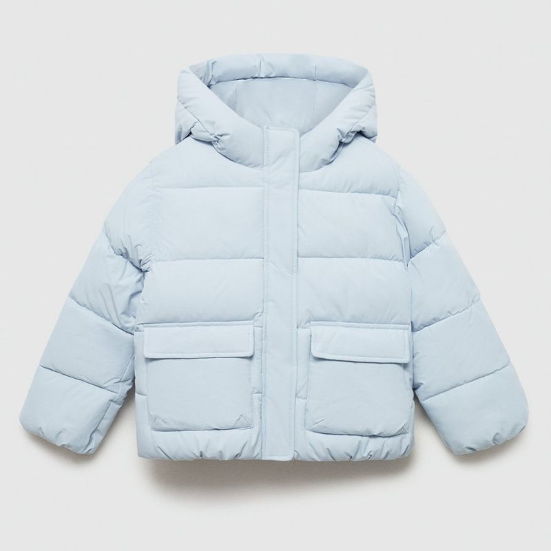 MANGO KIDS - Parka Acolchado Interior Borreguito Niña Mango Kids