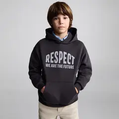 MANGO KIDS - Polerón Estampada Capucha Niño