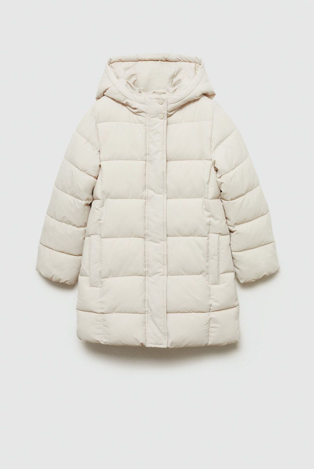 MANGO KIDS - Parka Acolchado Capucha Niña Mango Kids