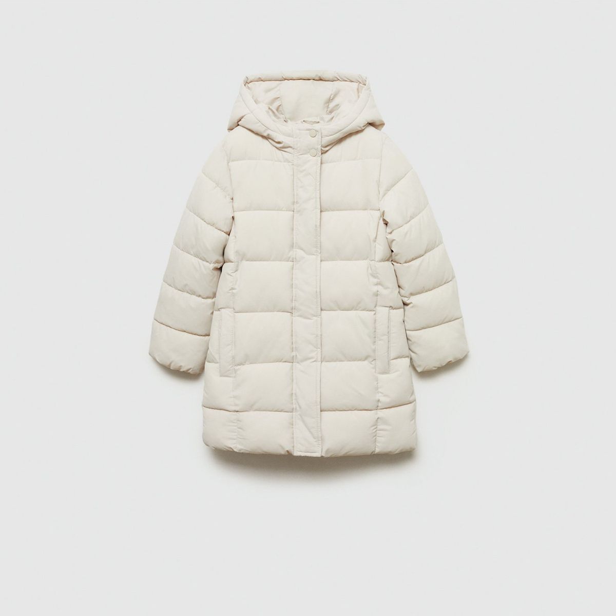 MANGO KIDS - Parka Acolchado Capucha Niña Mango Kids