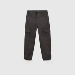MANGO KIDS - Pantalón Jogger Cargo Niño