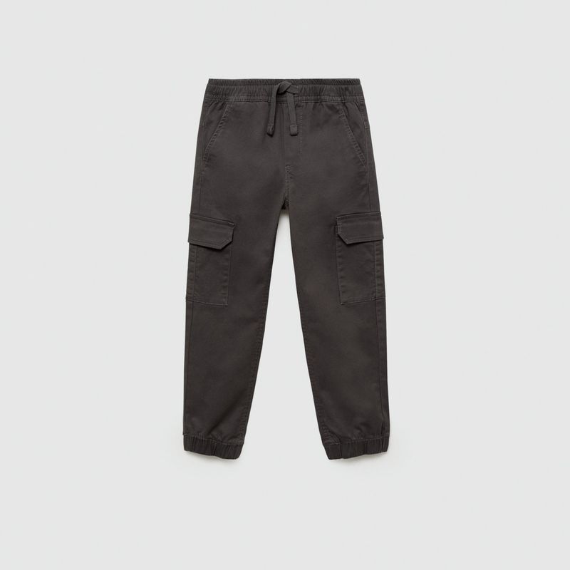 MANGO KIDS - Pantalón Jogger Cargo Niño Mango Kids